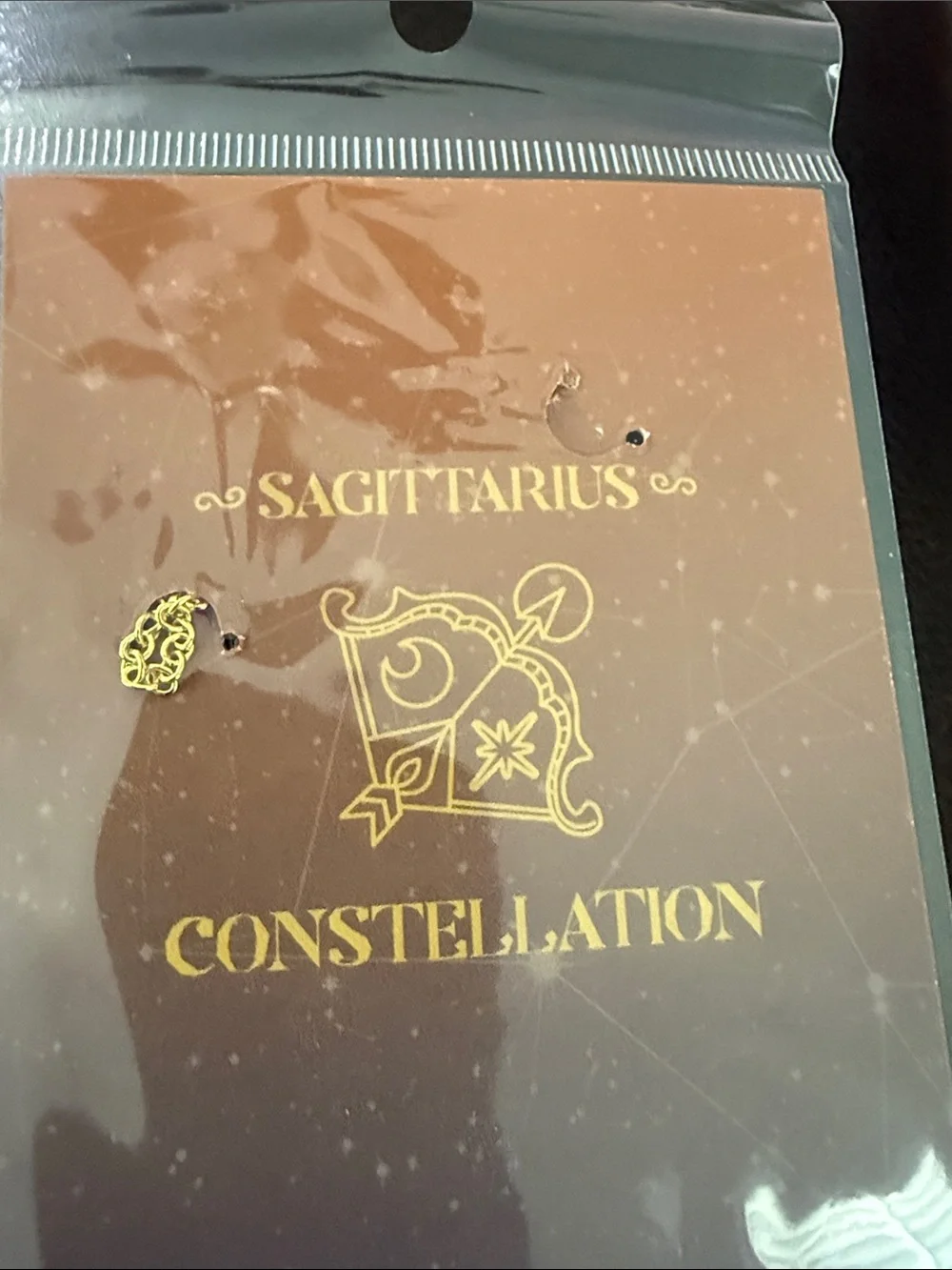 Sagittarius Zodiac Metal Bookmark -NWT